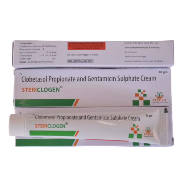 Clobetasol Propionate and Gentamicin Sulphate Cream